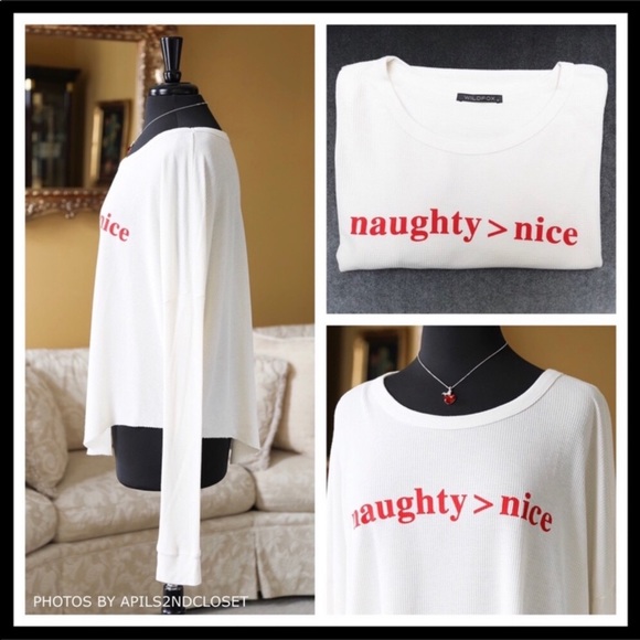 WILDFOX LONG SLEEVE THERMAL TUNIC OVERSIZED A3C - Picture 4 of 8